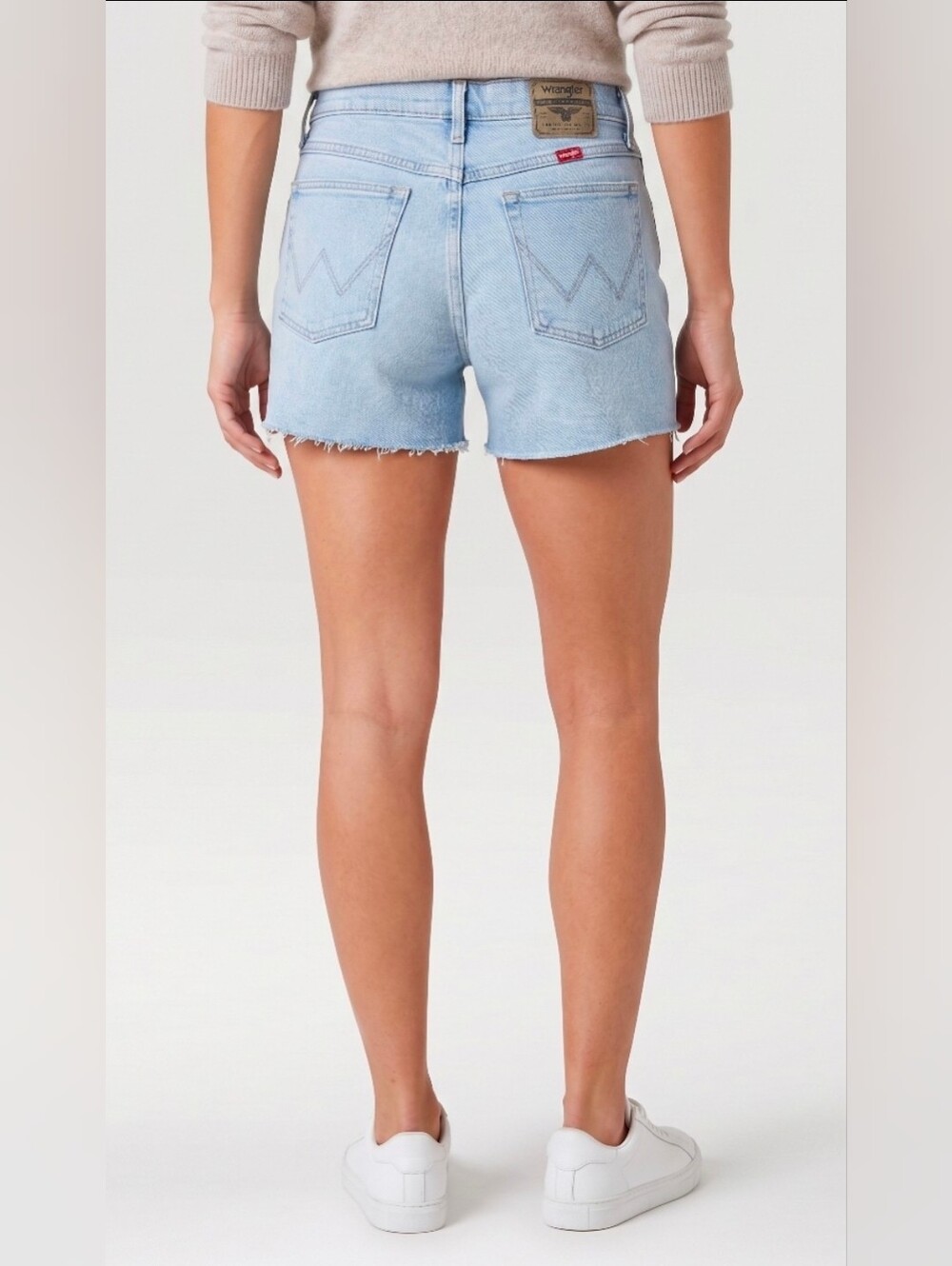 Cutoff Blue Denim Shorts